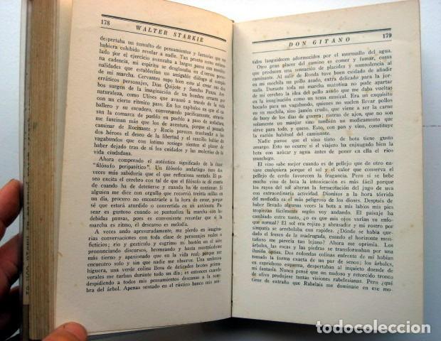 Libros de segunda mano: Don Gitano, de Walter Sarkie. Con carta y dedicatoria - Foto 4