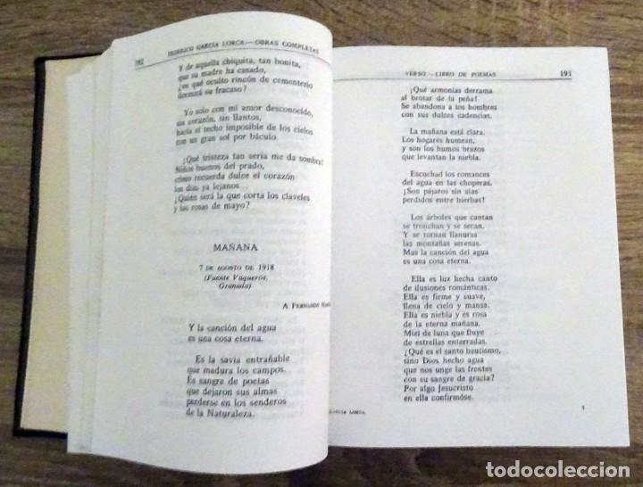 Libros de segunda mano: FEDERICO GARC&Iacute;A LORCA OBRAS COMPLETAS - Foto 5
