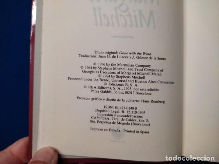Libros de segunda mano: Lo que el Viento se Llev&oacute; M. Mitchel Ediciones RBA 1993 - Foto 6