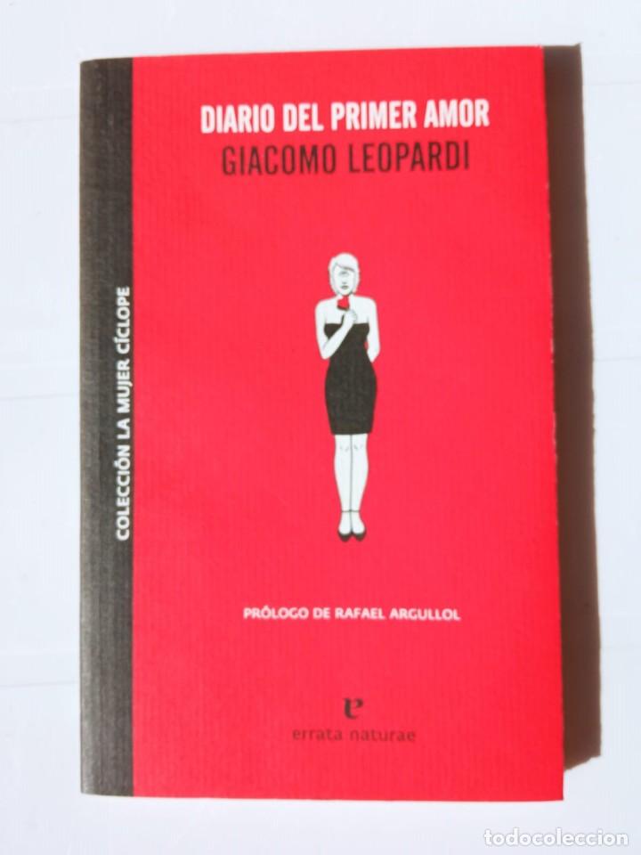 Libros de segunda mano: Diario del primer amor. Autor: Giacomo Leopardi - Foto 1