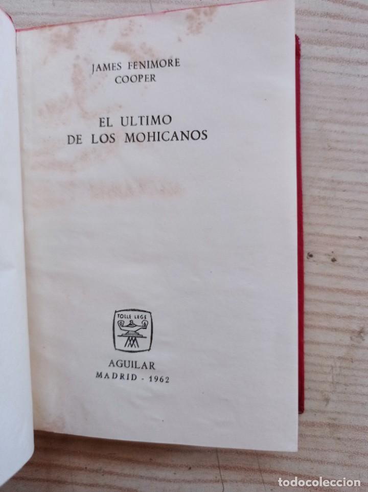 Libros de segunda mano: El Ultimo De Los Mohicanos - James Fenimore Cooper - 1962 - Crisol - Foto 2