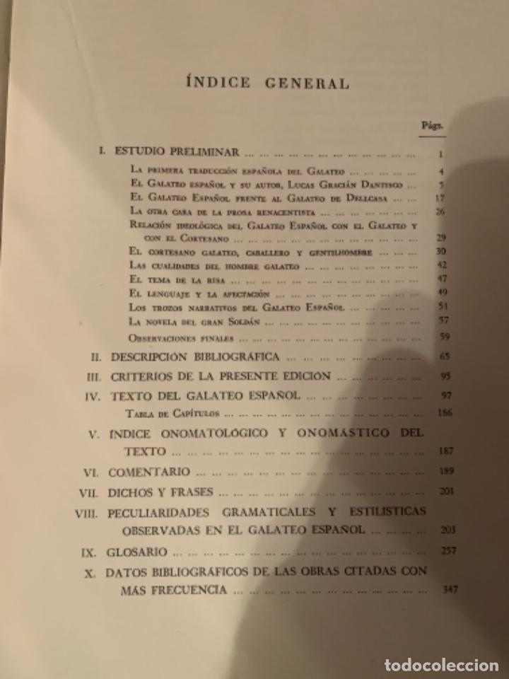 Libros de segunda mano: Galateo Espa&ntilde;ol, de Lucas Graci&aacute;n Dantisco (Bols 13) - Foto 3