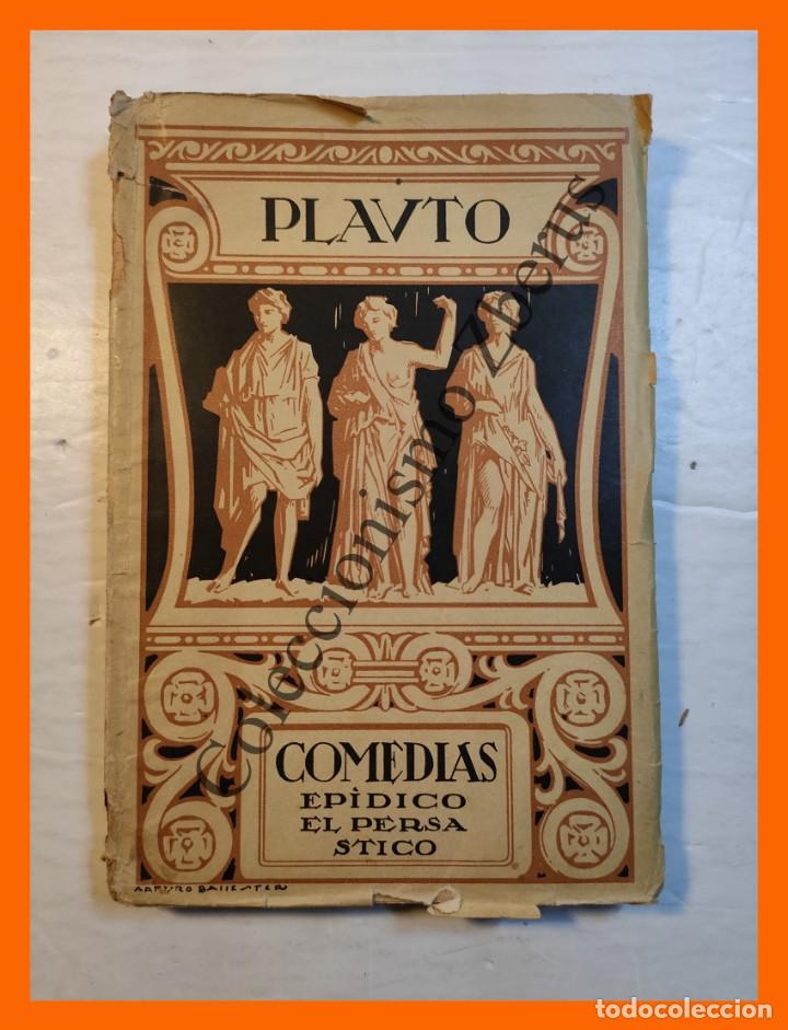 Libros de segunda mano: Comedias. T.IV.- (Ep&iacute;dico El Persa - Stico) - Plauto - Foto 1