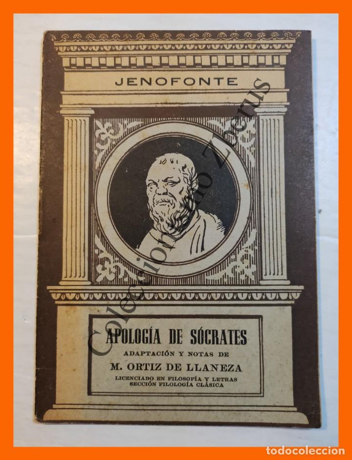 Libros de segunda mano: Apologia de S&oacute;crates. (texto en griego) - Jenofonte - Foto 1