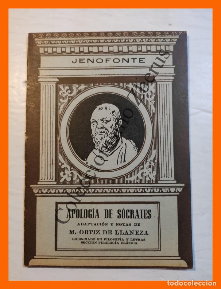 Libros de segunda mano: Apologia de S&oacute;crates. (texto en griego) - Jenofonte - Foto 1