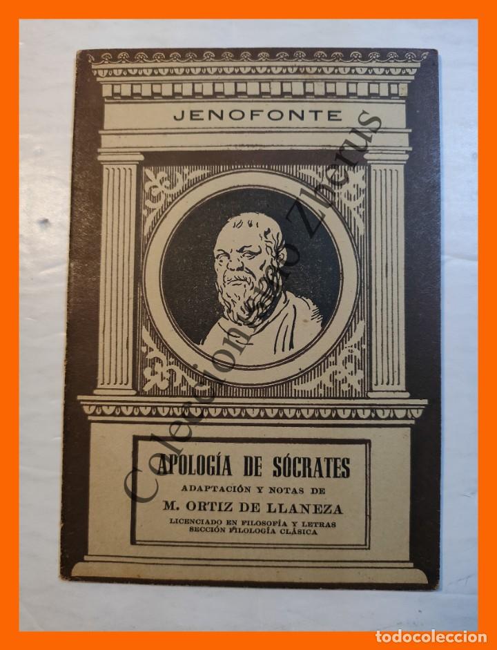 Libros de segunda mano: Apologia de S&oacute;crates. (texto en griego) - Jenofonte - Foto 1