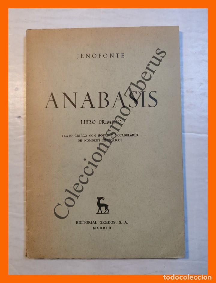 Libros de segunda mano: Anabasis. Libro Primero - Jenofonte - Foto 1