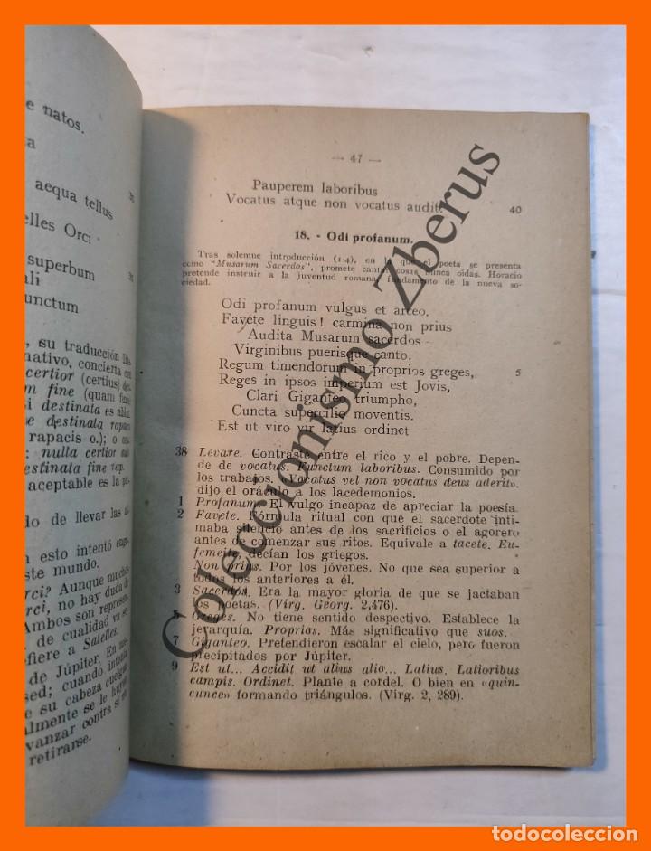 Libros de segunda mano: Carmina Selecta. (texto latino) - Horati - Foto 3