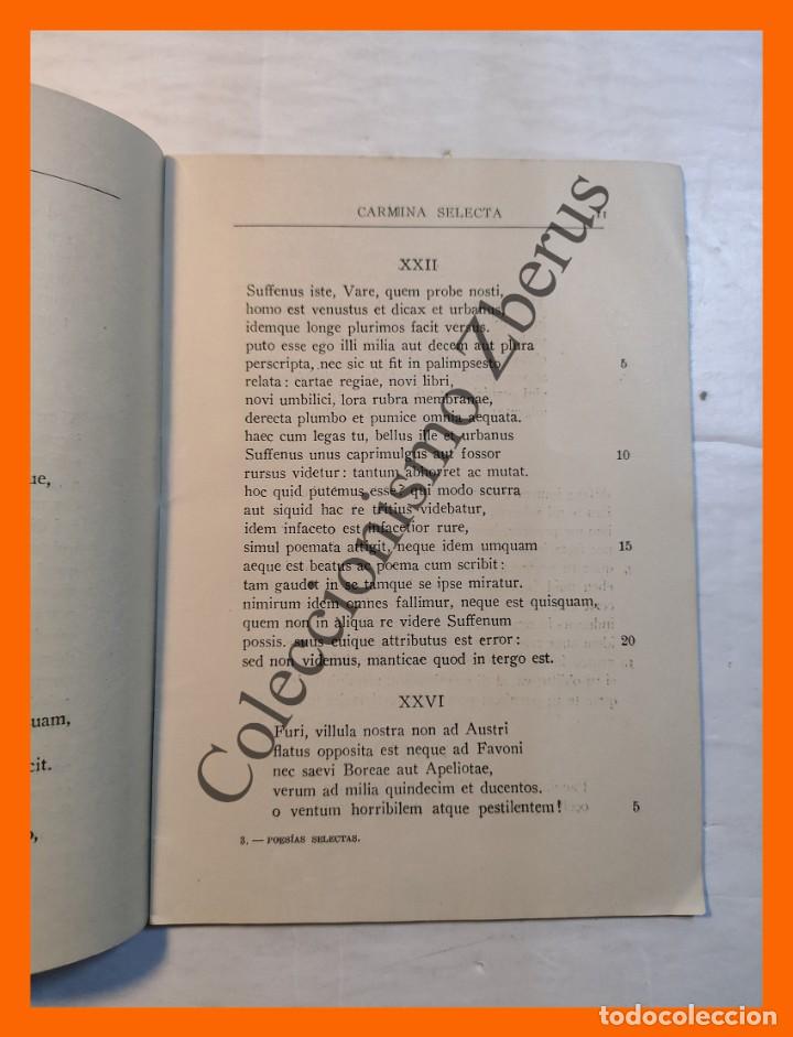 Libros de segunda mano: Poesias Selectas (Texto Latino) - Catulo de Verona - Foto 3