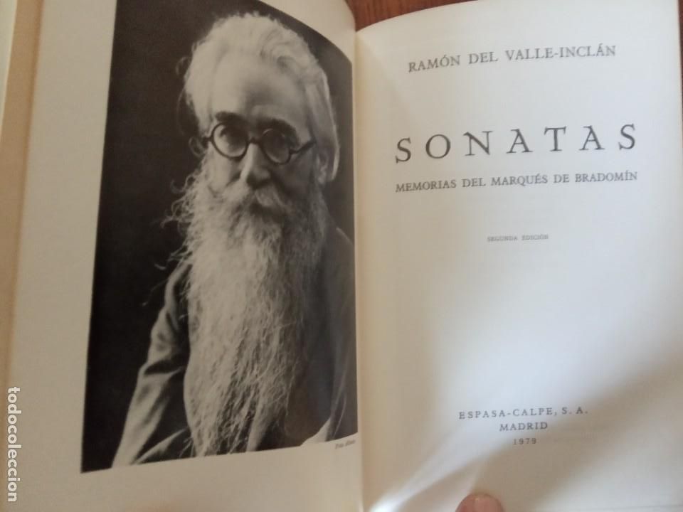 Libros de segunda mano: Sonatas.- Valle Incl&aacute;n. Espasa Calpe. 1979. - Foto 5