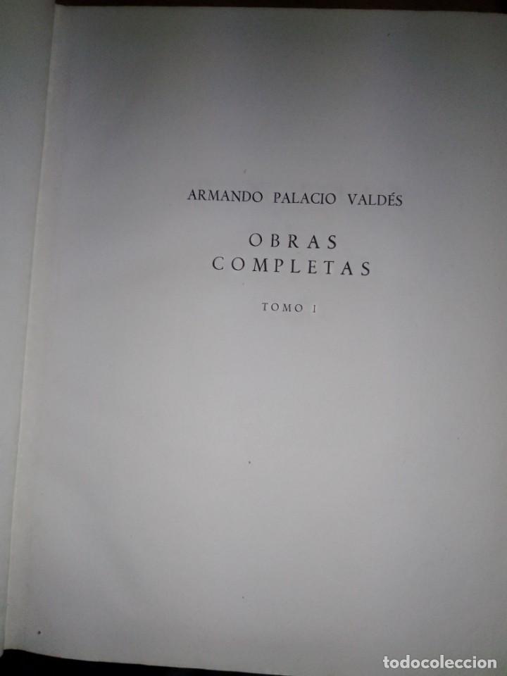 Libros de segunda mano: AGUILAR. OBRAS COMPLETAS DE PALACIO VALDES. 1945 - Foto 7 - 295685288