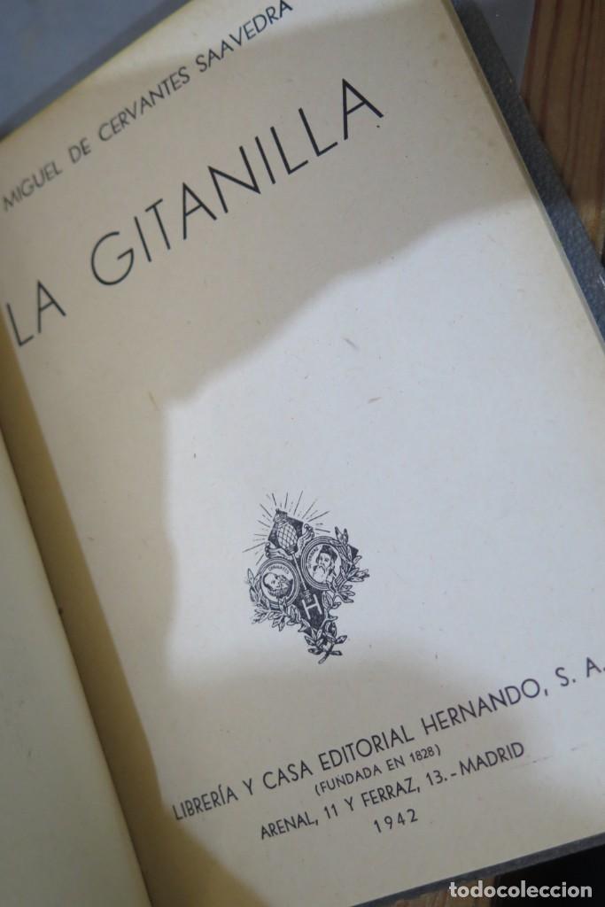 Libros de segunda mano: 1942.- LA GITANILLA. MIGUEL DE CERVANTES - Foto 3