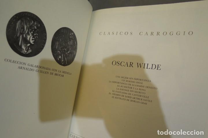 Libros de segunda mano: CL&Aacute;SICOS CARROGGIO. OSCAR WILDE - Foto 2
