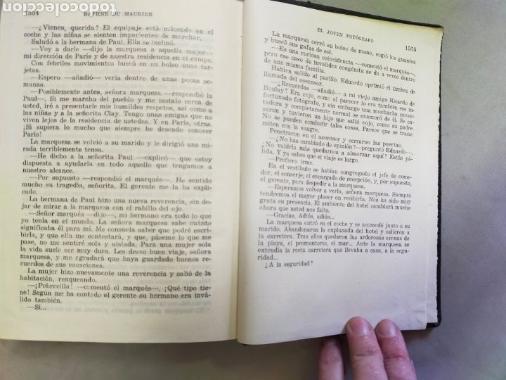 Libros de segunda mano: NIVELAS, DAPHNE DE MAURIER. ED PLANETA 1958. EN PIEL. - Foto 13