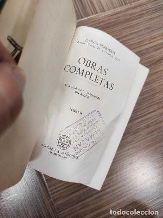 Libros de segunda mano: JACINTO BENAVENTE. OBRAS COMPLETAS II. AGUILAR - Foto 2