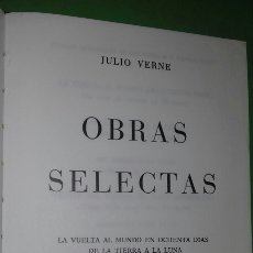 Libros de segunda mano: VERNE, JULIO. OBRAS SELECTAS. CARROGGIO, 1978.. Lote 296823218