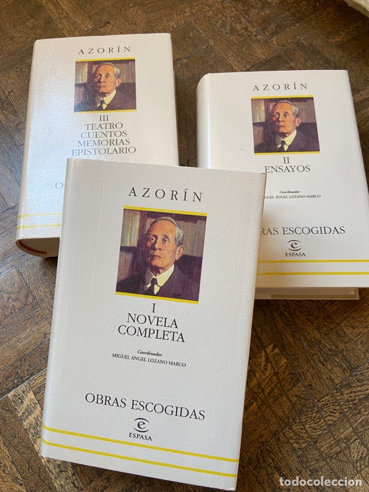 Libros de segunda mano: Azor&iacute;n - Obras Escogidas 3 vol. - Espasa (1999) env&iacute;o GRATIS - Foto 6