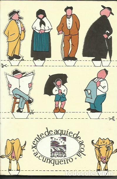 Libros de segunda mano: Xente de aqu&iacute; e de acol&aacute; / &Aacute;lvaro Cunqueiro. - Foto 1
