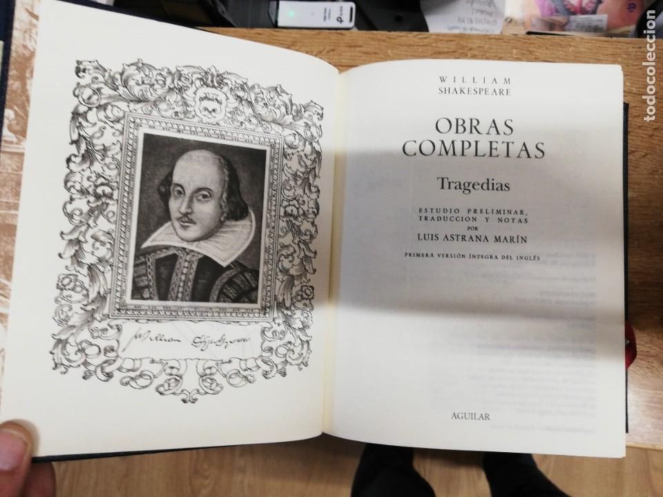 Libros de segunda mano: OBRAS COMPLETAS. SHAKESPEARE. .AGUILAR. 2 TOMOS (2007) - Foto 5