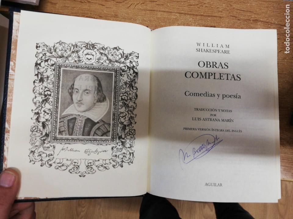Libros de segunda mano: OBRAS COMPLETAS. SHAKESPEARE. .AGUILAR. 2 TOMOS (2007) - Foto 6
