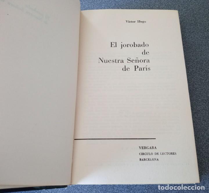 Libros de segunda mano: El Jorobado de Nuestra Se&ntilde;ora de Paris Victor Hugo - Foto 3