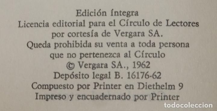 Libros de segunda mano: Rimas y leyendas - Becquer - Circulo de Lectores - Editorial Vergara (1962) - Foto 3