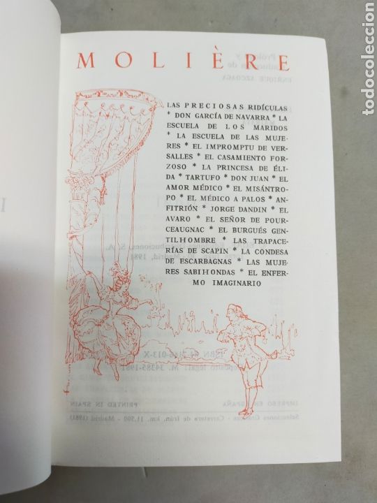 Libros de segunda mano: OBRAS INMORTALES: MOLIERE. EDAF EDICIONES 1981 - Foto 7