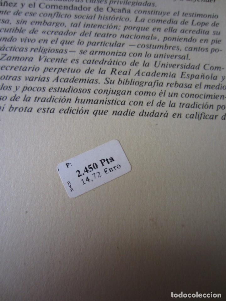 Libros de segunda mano: Perib&aacute;&ntilde;ez y el Comendador de Oca&ntilde;a (Lope de Vega) (Espasa) - Foto 3