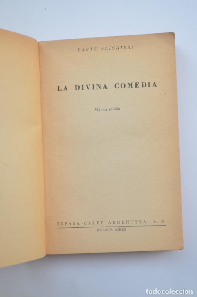 Libros de segunda mano: La divina comedia - ALIGHIERI, Dante - Foto 3