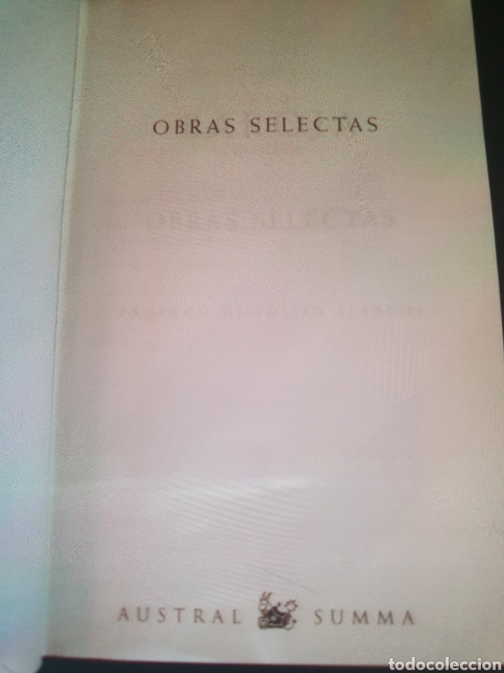 Libros de segunda mano: P&Iacute;O BAROJA AUSTRAL SUMMA OBRAS SELECTAS ESPASA - Foto 6