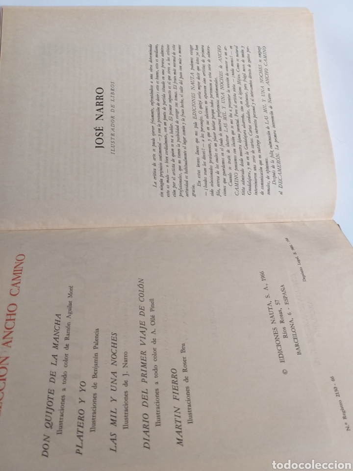 Libros de segunda mano: Decamer&oacute;n Boccaccio .Volumen I . Ediciones Nauta 1966 - Foto 8