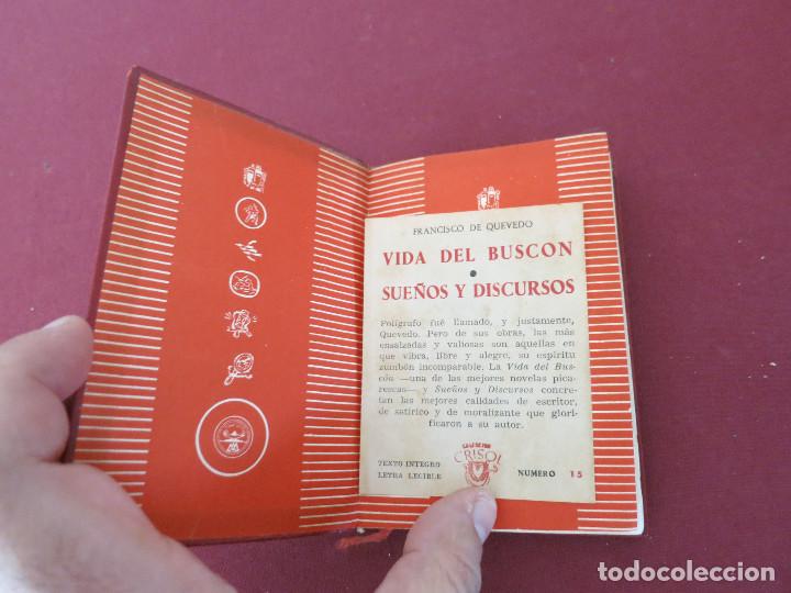 Libros de segunda mano: El buscon / Los sue&ntilde;os - Francisco de Quevedo y Villegas - Aguilar - Foto 2