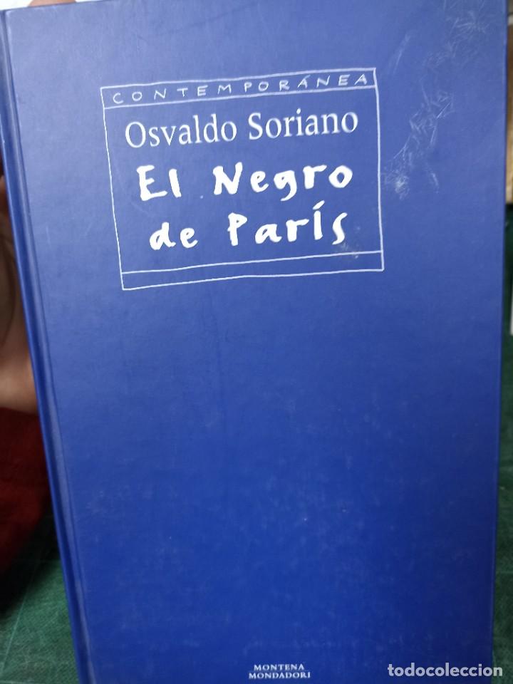 Libros de segunda mano: Osvaldo Soriano. El negro de Paris - Foto 1