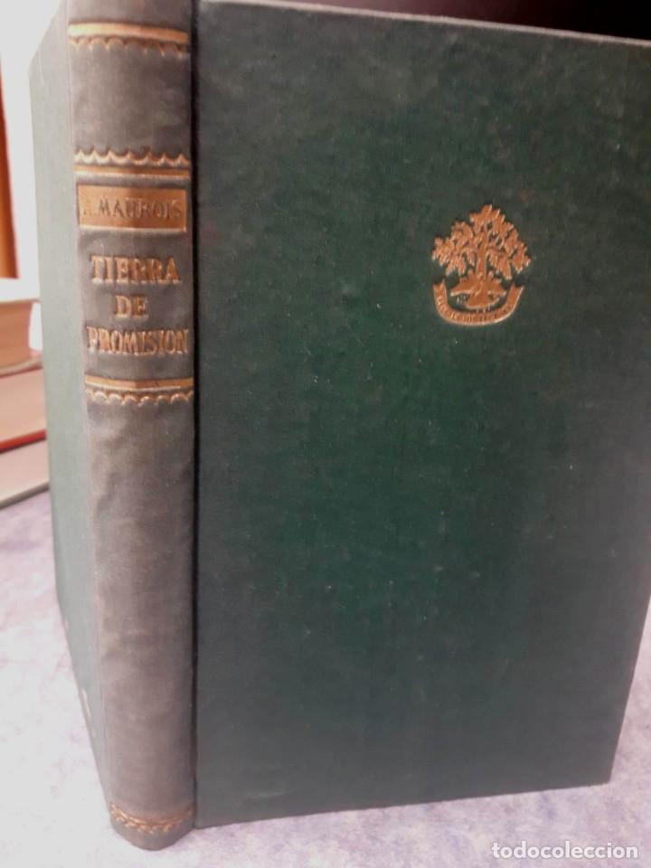 Libros de segunda mano: TIERRA DE PROMISI&Oacute;N. ANDR&Eacute; MAUROIS. A&Ntilde;O 1955 - Foto 1