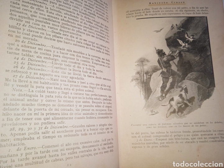 Libros de segunda mano: Robinson Crusoe - Foto 2