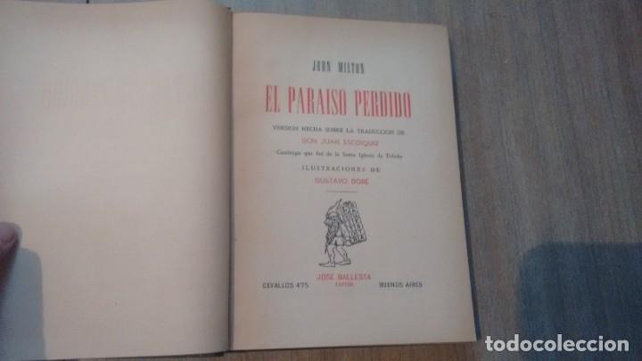 Libros de segunda mano: JOHN MILTON - EL PARAISO PERDIDO - Foto 3