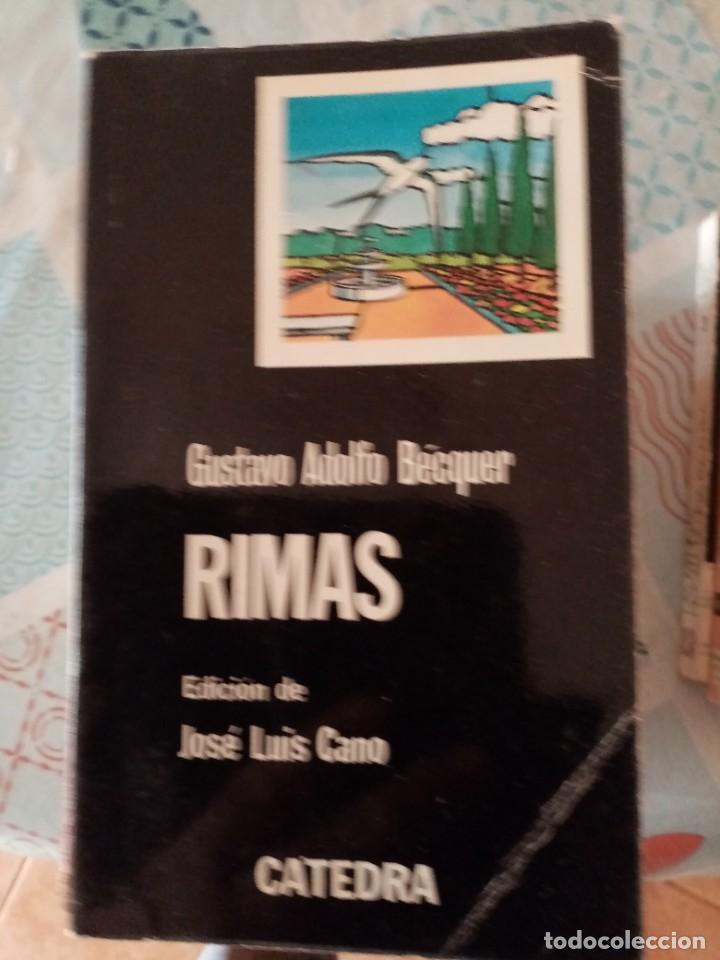 Libros de segunda mano: Rimas de Gustavo Adolfo Becquer Ed.Catedra - Foto 1