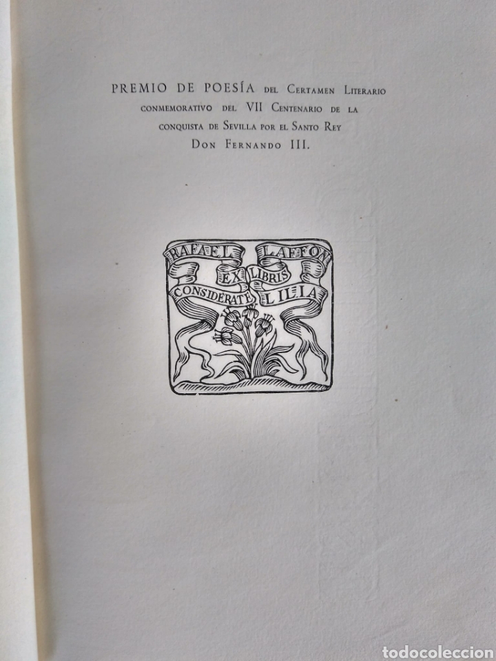 Libros de segunda mano: Romances del Santo Rey / Rafael Laff&oacute;n - Foto 2