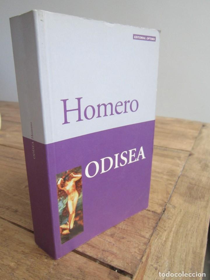 Libros de segunda mano: ODISEA. HOMERO. EDITORIAL OPTIMA, 1998 INTRODUCCI&Oacute;N ANTONIO L&Oacute;PEZ EIRE. - Foto 1