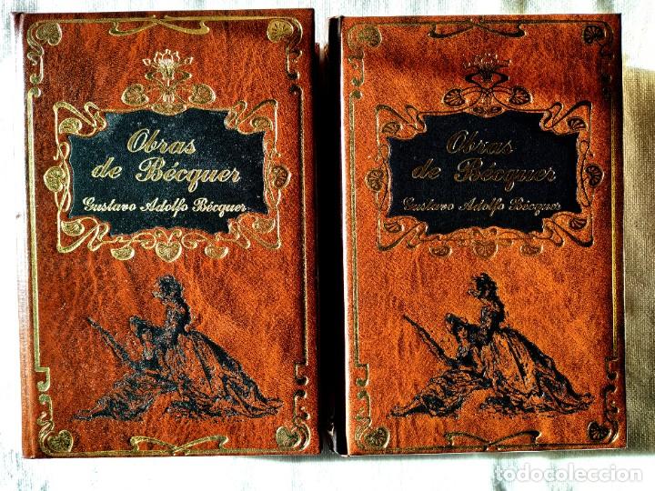 Libros de segunda mano: OBRAS DE B&Eacute;CQUER - DOS TOMOS - OBRA COMPLETA - Foto 1