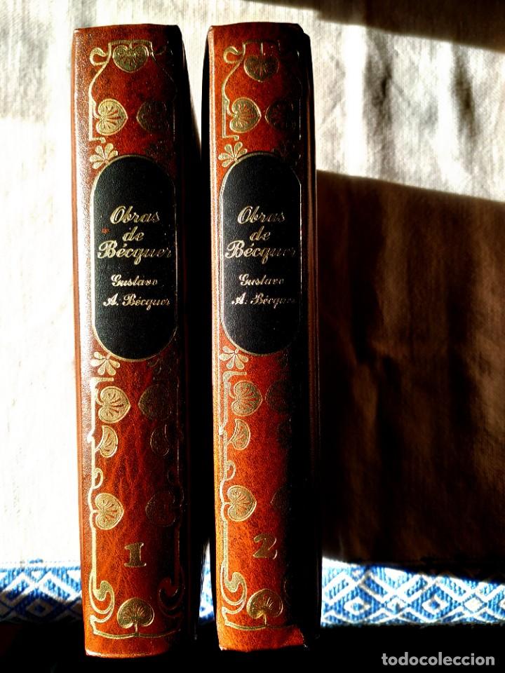 Libros de segunda mano: OBRAS DE B&Eacute;CQUER - DOS TOMOS - OBRA COMPLETA - Foto 2