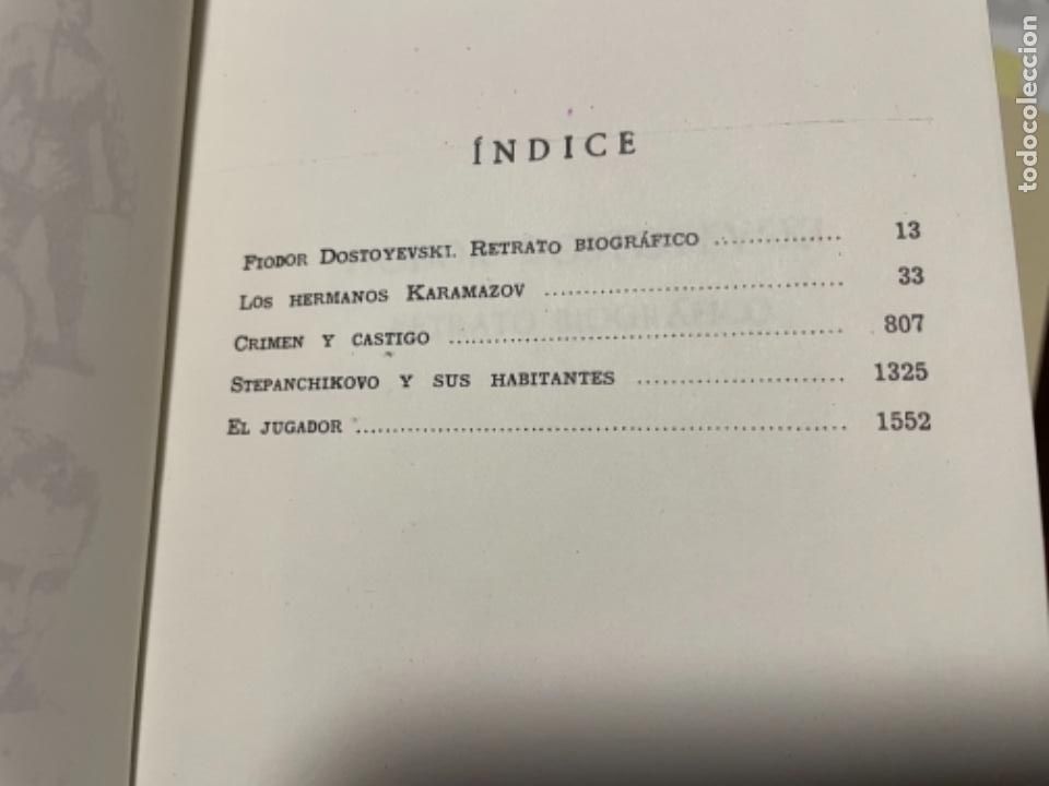 Libros de segunda mano: OBRAS INMORTALES DOSTOYEVSKI, EDAF, 1966 - Foto 4