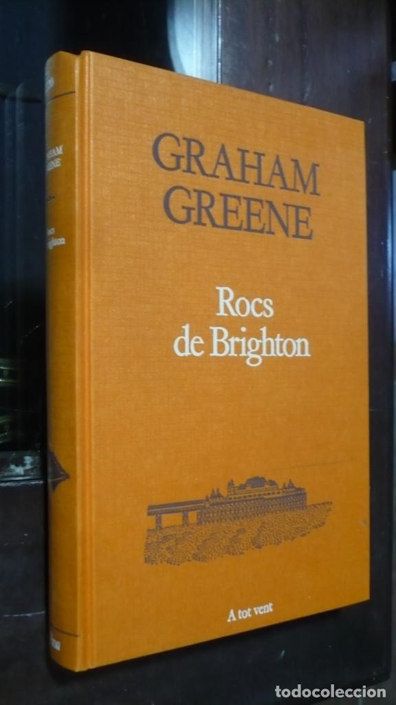 Libros de segunda mano: Graham Greene, Rocs de Brighton, en catalan. - Foto 1