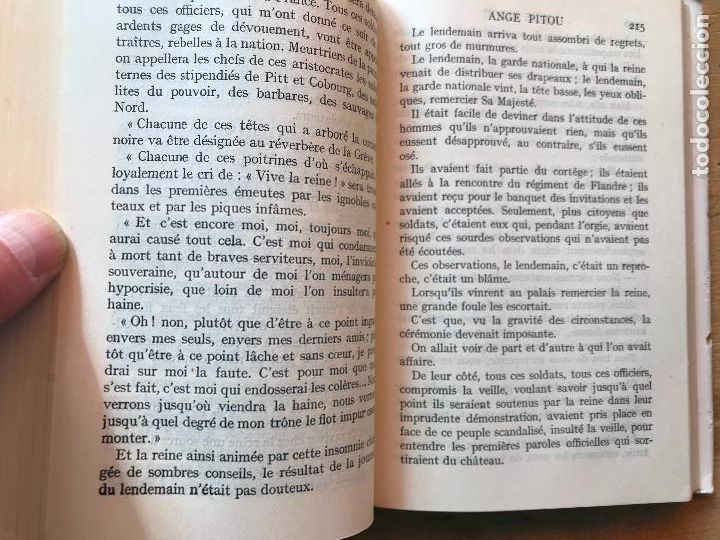 Libros de segunda mano: ALEXANDRE DUMAS. AMGE PITOU. 2 TOMOS. (LIBRO EN FRANC&Eacute;S). - Foto 6