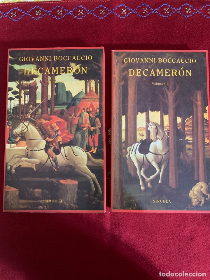 Libros de segunda mano: Decamer&oacute;n . Volumen I y II. Giovanni Boccaccio. - Foto 1