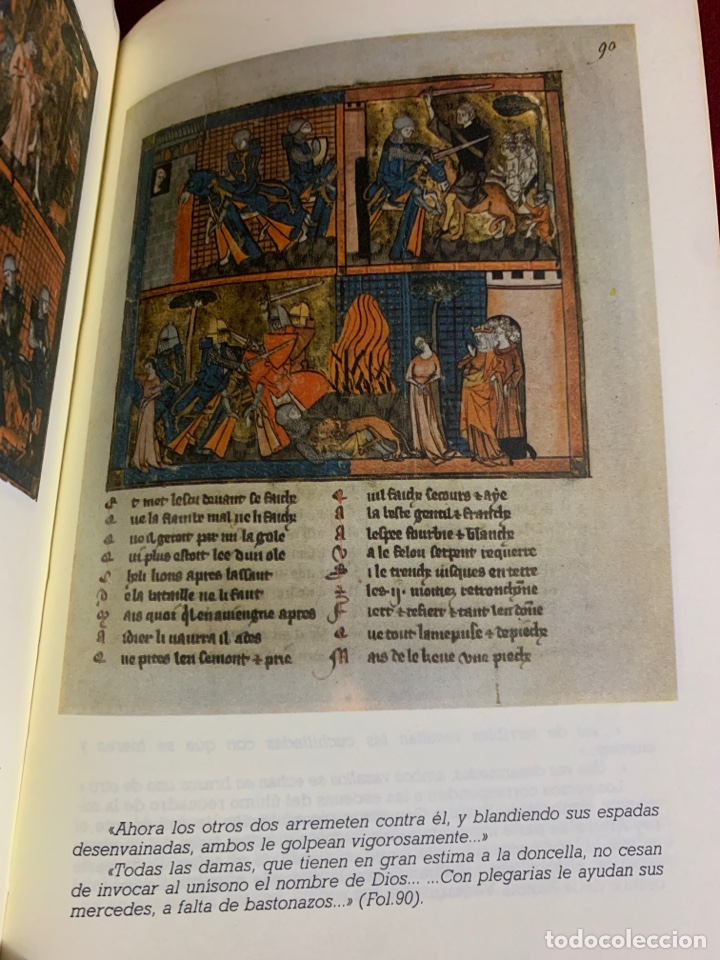 Libros de segunda mano: El caballero del Le&oacute;n. Chr&eacute;tien de Troyes. - Foto 5