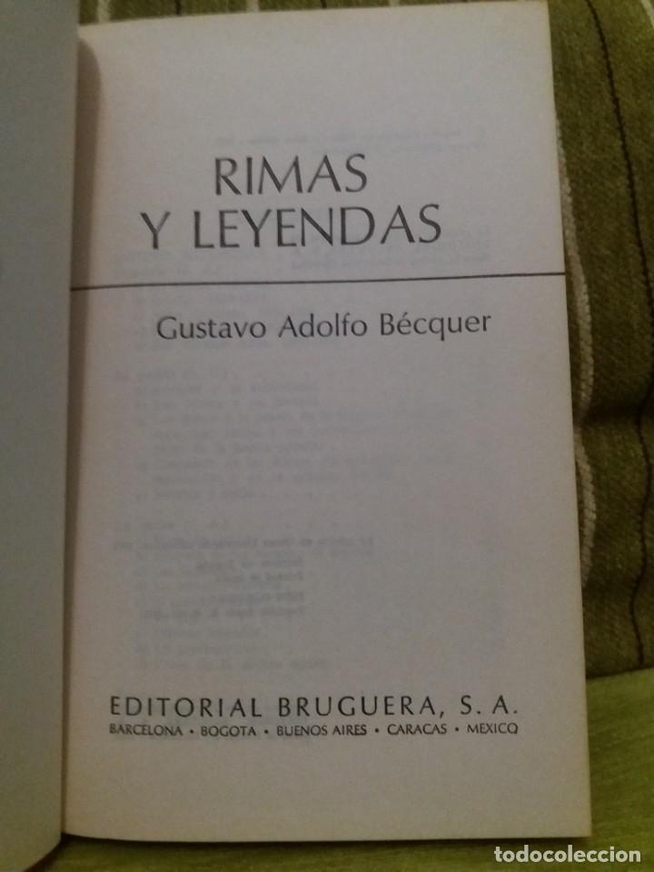 Libros de segunda mano: RIMAS Y LEYENDAS B&eacute;cquer - Foto 3