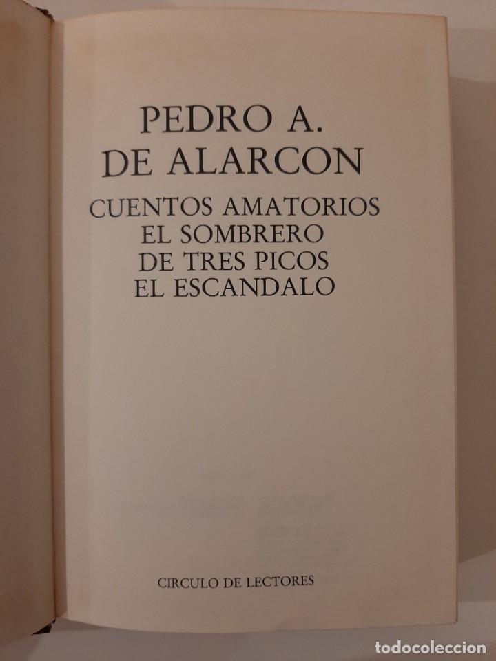 Libros de segunda mano: PEDRO ANTONIO DE ALARC&Oacute;N. OBRAS SELECTAS. C&Iacute;RCULO DE LECTORES. 1983 - Foto 5