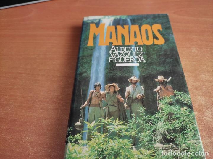 Libros de segunda mano: MANAOS Alberto Vazquez Figueroa C&iacute;rculo de Lectores 1981 - Foto 1