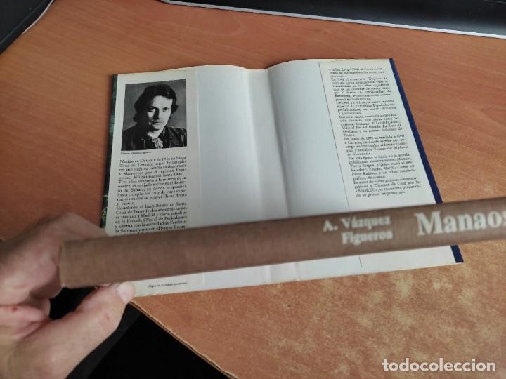 Libros de segunda mano: MANAOS Alberto Vazquez Figueroa C&iacute;rculo de Lectores 1981 - Foto 3